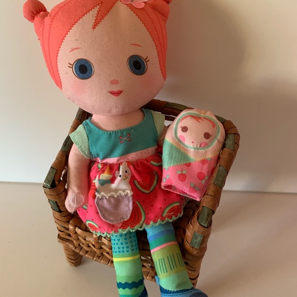 Mooshka Tots Doll-Karia With Finger Puppet and Box - Picture 3 of 12